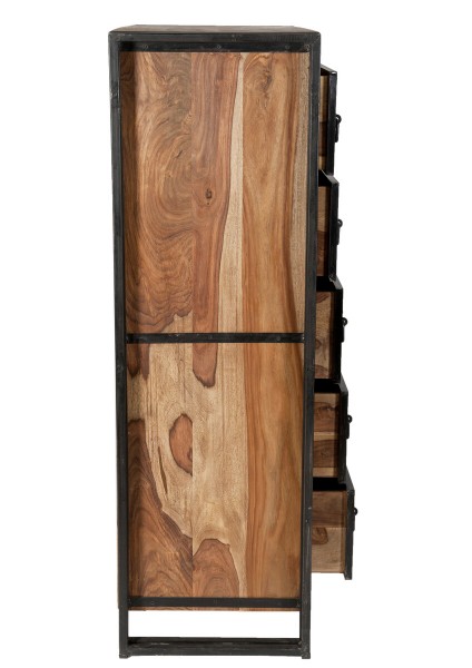 Sit Möbel Brotschrank (PANAMA) 09201-01 (natur mit antikschwarz) Tiefpreis