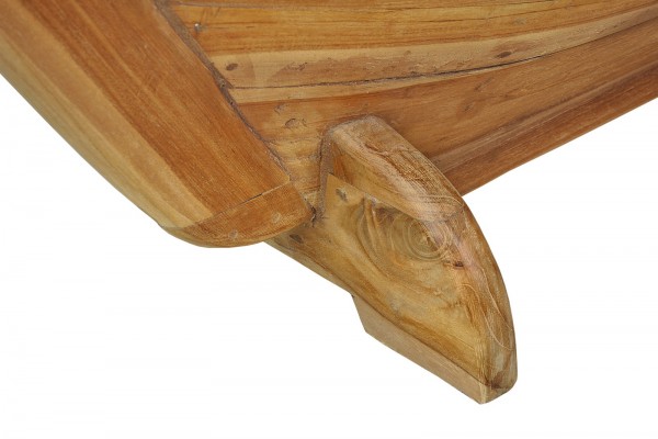 Sit Möbel Bank (ROMANTEAKA) 07916-01 (natur) Kostenloser Versand international
