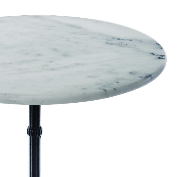 Sit Möbel Bistro-Tisch, 60 cm rund (THIS & THAT) 09999-11 (Platte weiß, Gestell schwarz) Angebote