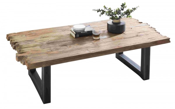 Sit Möbel Couchtisch (CROCO) 11483-01 (Antikfinish, Beine schwarz) Neueste Stile