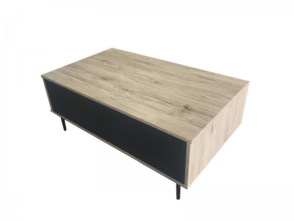 Sit Möbel Couchtisch (MAILBOX) 11780-95 (dunkel anthrazit und natur) Zeitbegrenzte Promotion