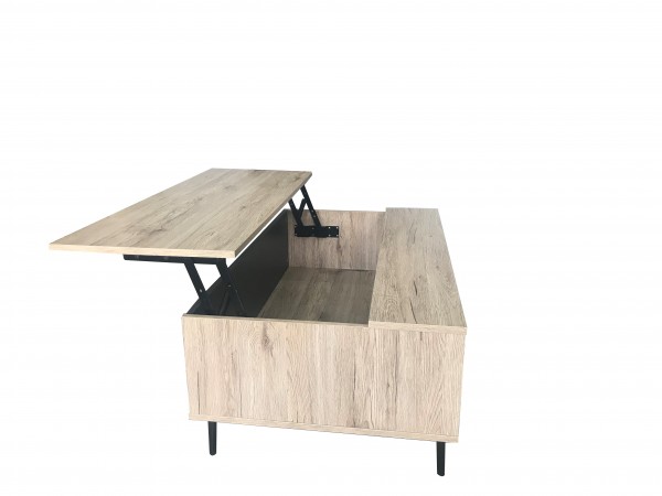 Sit Möbel Couchtisch (MAILBOX) 11780-95 (dunkel anthrazit und natur) Zeitbegrenzte Promotion