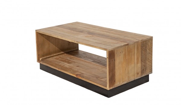 Sit Möbel Couchtisch (OLD PINE) 13880-01 (natur, schwarz) Bis zu 50% Rabatt