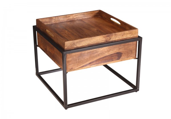 Sit Möbel Couchtisch (PANAMA) 09252-01 (natur mit antikschwarz) Bis zu 65% Rabatt