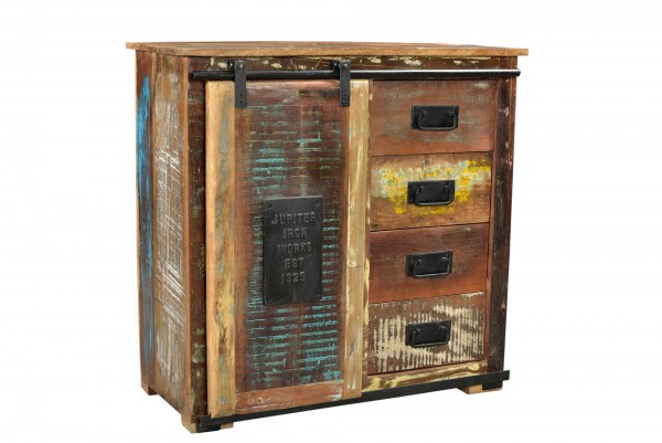 Sit Möbel Brotschrank (JUPITER) 11301-98 (natur, bunt) Weihnachtsangebot