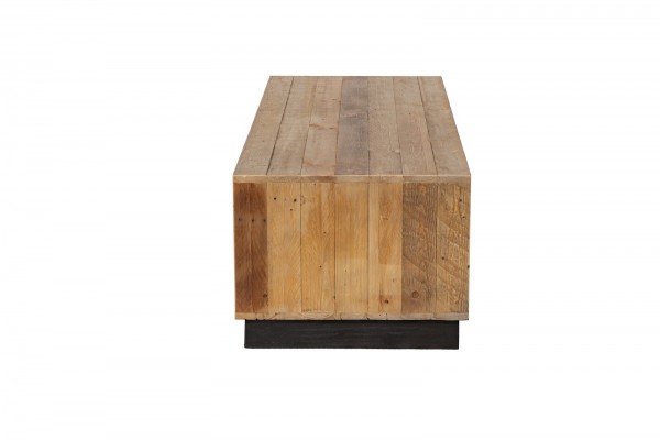 Sit Möbel Couchtisch (OLD PINE) 13880-01 (natur, schwarz) Tägliche Deals