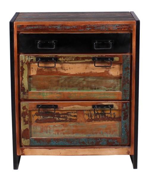 Sit Möbel Dielen-Set (BALI) 18000-20 (bunt mit antikschwarz) Clearance-Verkauf