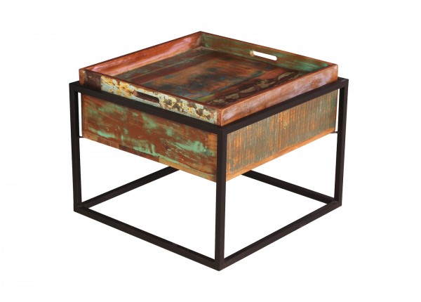 Sit Möbel Couchtisch (RIVERBOAT) 09152-98 (bunt, schwarz) 50% Rabatt mit kostenlosem Versand