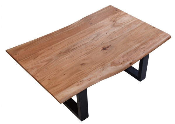 Sit Möbel Couchtisch 120x80 cm (TABLES & CO) 07182-99 (Platte antikfinish, Gestell antikschwarz) Rabatte dieses Monats