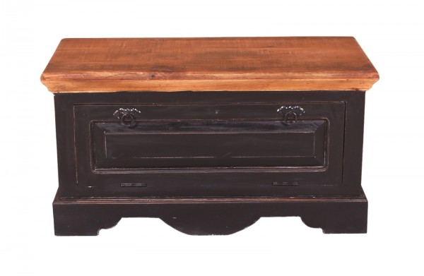 Sit Möbel Dielen-Set (CORSICA) 18000-32 (schwarz mit honigfarbiger Deckplatte) Weihnachtsangebot
