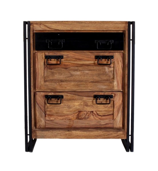 Sit Möbel Dielen-Set (PANAMA) 18000-40 (natur mit antikschwarz) Exklusive Angebote