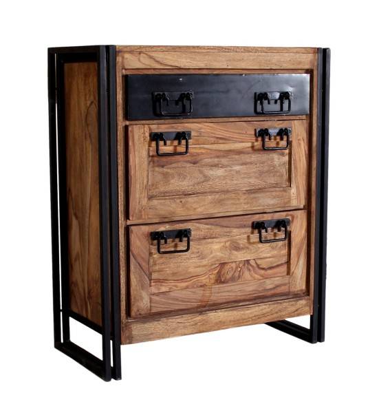 Sit Möbel Dielen-Set (PANAMA) 18000-40 (natur mit antikschwarz) Exklusive Angebote