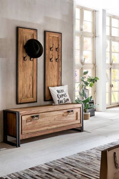 Sit Möbel Dielen-Set (PANAMA) 18000-41 (natur mit antikschwarz)