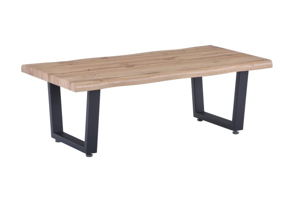 Sit Möbel Couchtisch 120x60x40 cm 19000-36 (Platte natur, Gestell schwarz) Im Verkauf
