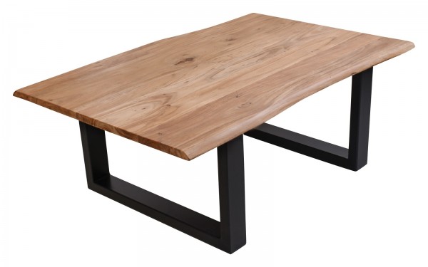 Sit Möbel Couchtisch 120x80 cm (TABLES & CO) 07182-99 (Platte antikfinish, Gestell antikschwarz) 50% Rabatt für begrenzte Zeit