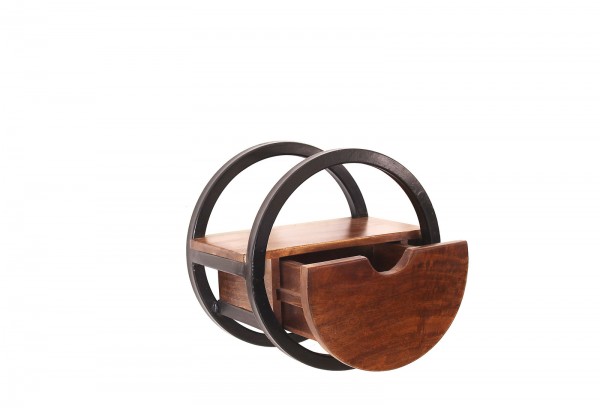 Sit Möbel Wandregal (PANAMA) 09268-01 (natur mit antikschwarz) Online Shopping