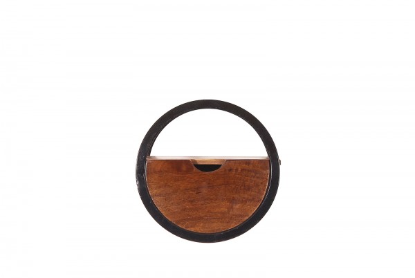 Sit Möbel Wandregal (PANAMA) 09268-01 (natur mit antikschwarz) Online Shopping