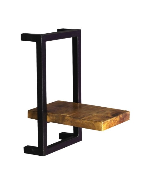 Sit Möbel Wandregal (SIDNEY) 14348-01 (natur, schwarz) Jubiläumsangebot