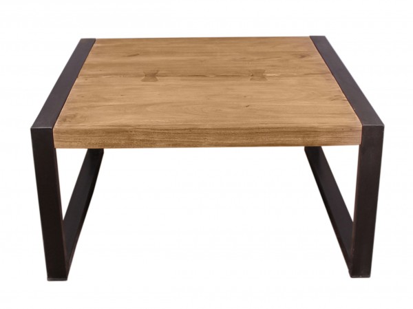 Sit Möbel Couchtisch 80x80 cm (NATURAL EDGE) 11880-01 (natur und schwarz) Bis zu 60% Rabatt