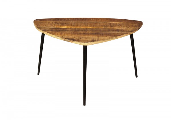 Sit Möbel Couchtisch 80x80x47 cm (SIDNEY) 14344-01 (natur, schwarz) Sonderangebot der Fabrik