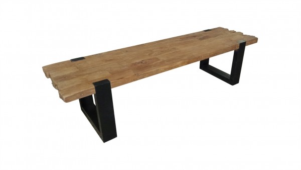 Sit Möbel Couchtisch 130x60 cm (CROCO) 11416-01 (Antikfinish, Beine schwarz) Günstig kaufen