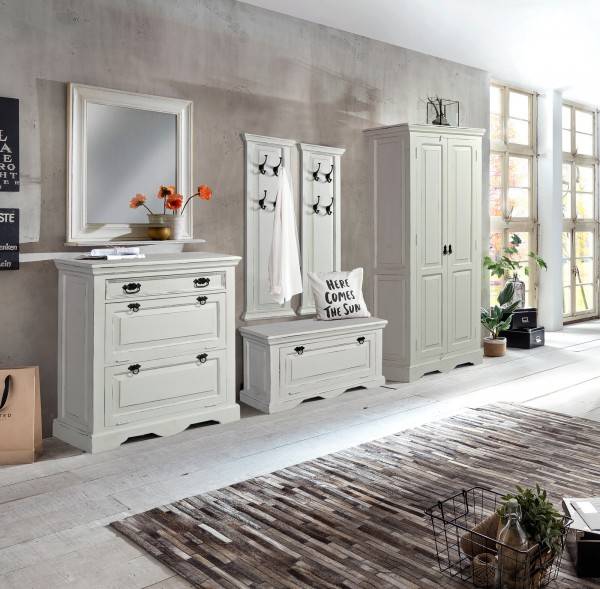 Sit Möbel Garderobe (TOLEDO) 06963-10 (antikweiß) Top Angebot