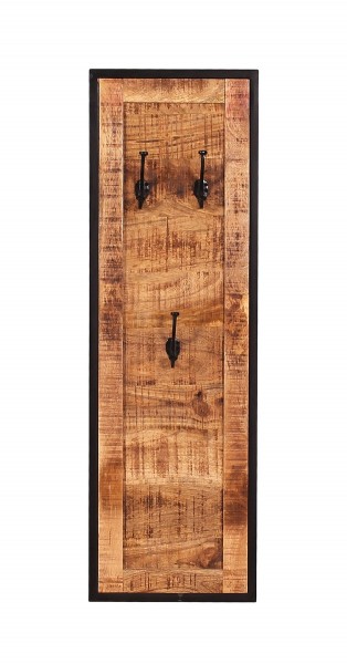 Sit Möbel Garderobenpaneel (SIDNEY) 14363-01 (natur, schwarz) Exklusive Angebote