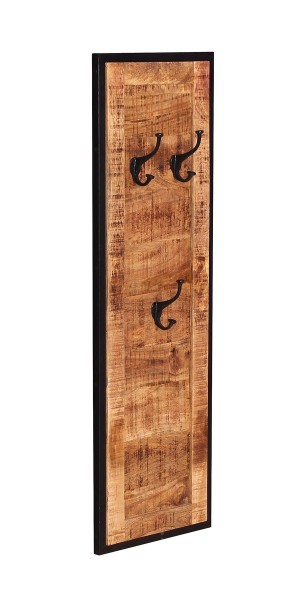 Sit Möbel Garderobenpaneel (SIDNEY) 14363-01 (natur, schwarz) Exklusive Angebote