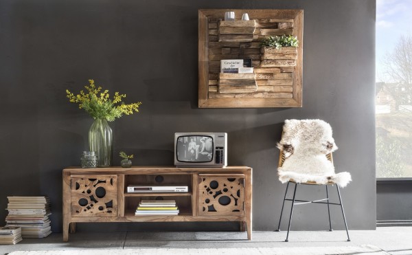 Sit Möbel Wand-Deko/Wandregal (ROMANTEAKA) 07996-47 (natur) Tiefpreis