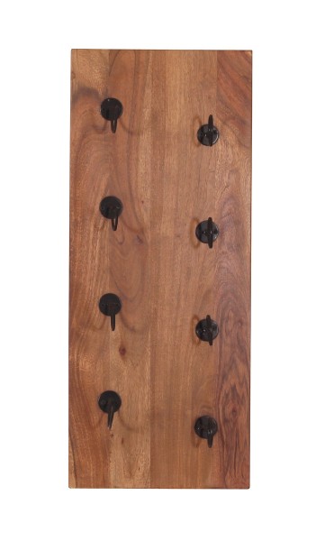 Sit Möbel Wand-Weinregal (PANAMA) 09253-01 (natur mit antikschwarz) Kostenlose Rückgabe