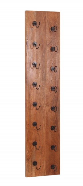 Sit Möbel Wand-Weinregal (PANAMA) 09256-01 (natur mit antikschwarz) Begrenzte Freigabe