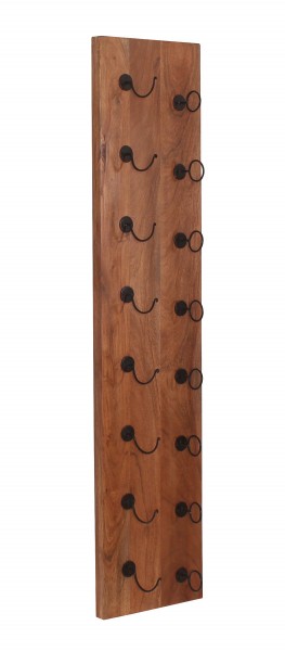 Sit Möbel Wand-Weinregal (PANAMA) 09256-01 (natur mit antikschwarz) Begrenzte Freigabe