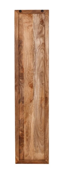 Sit Möbel Wand-Weinregal (RUSTIC) 01932-04 (natur antik mit antikschwarzen Haken) Letzte 2 Tage