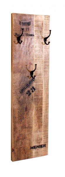 Sit Möbel Wandgarderobe (RUSTIC) 01963-04 (natur antik mit antikschwarzen Beschlägen) Bis zu 60% Rabatt