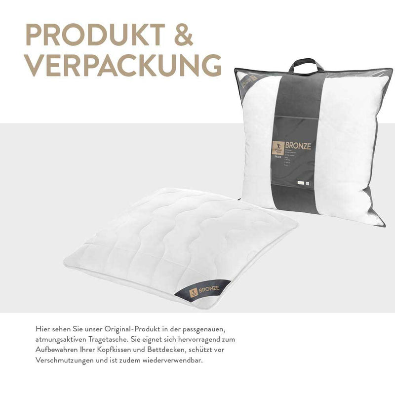 Spessarttraum Faserkissen Spessarttraum Bronze, hochwertige Faserkugeln 100 % Polyester Tiefpreis