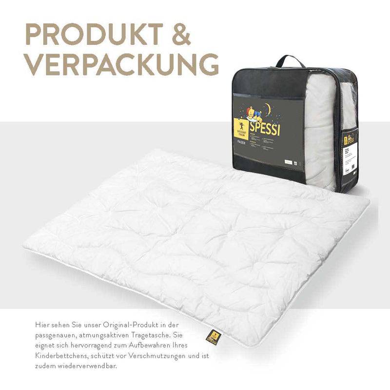 Spessarttraum Faserkinderbettdecke Spessarttraum Spessi, Hollofill Spring 3D-Markenfaser 100 % Polyester Super Rabatt