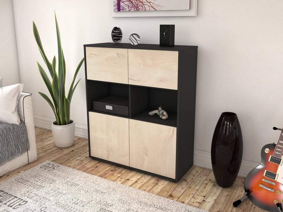 Stil Zeit Möbel Highboard Katyna ,Zeder (92x108x35cm) Muttertagsangebot