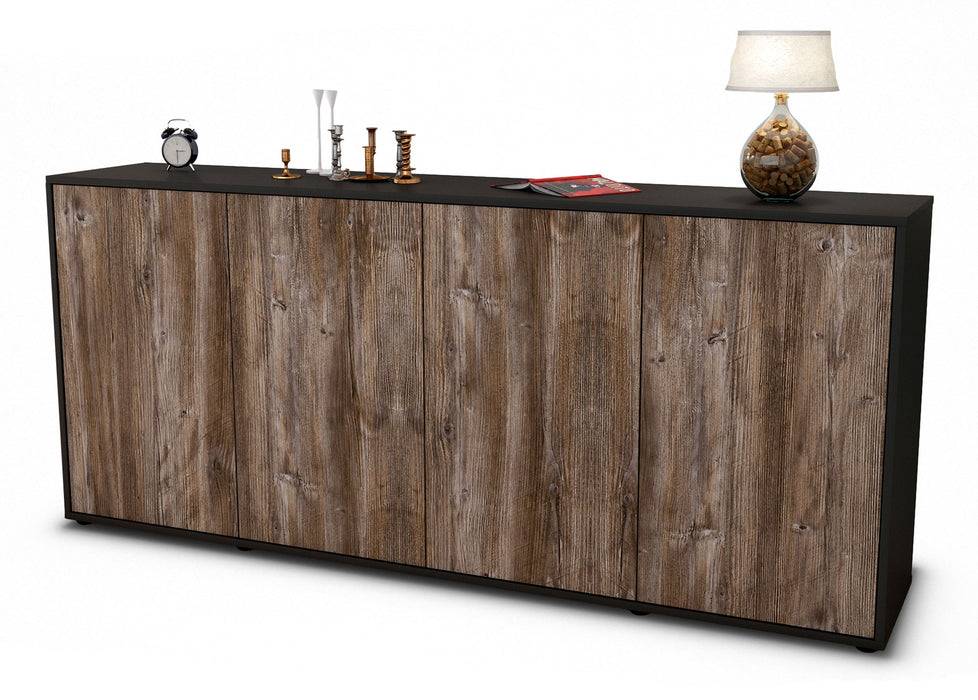Stil Zeit Möbel Sideboard Elana, Treibholz (180x79x35cm)