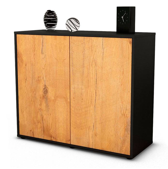 Stil Zeit Möbel Sideboard Blanka, Eiche (92x79x35cm)