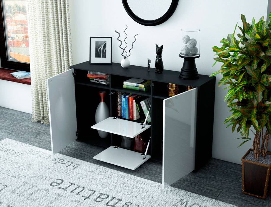 Stil Zeit Möbel Sideboard Dimphi, Grün (136x79x35cm) JETZT KAUFEN