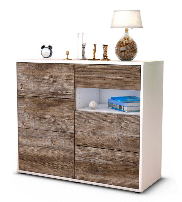 Stil Zeit Möbel Sideboard Dariella, Treibholz (92x79x35cm)
