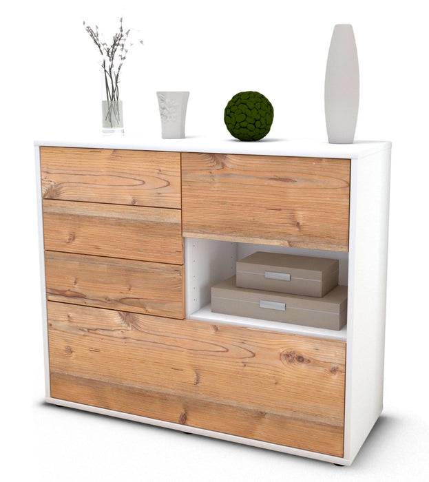 Stil Zeit Möbel Sideboard Coco, Pinie (92x79x35cm)