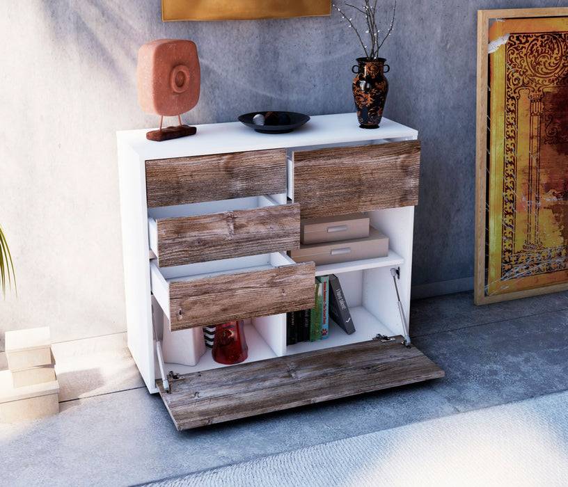 Stil Zeit Möbel Sideboard Coco, Pinie (92x79x35cm) Speichern exportieren