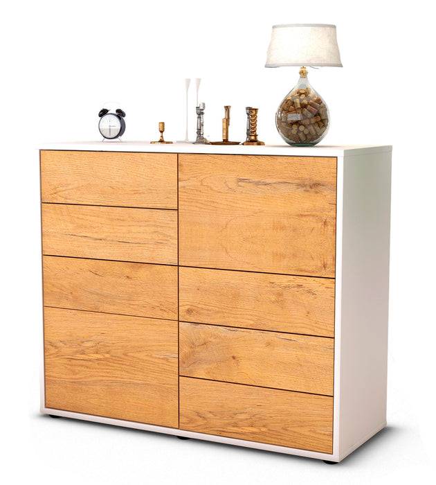 Stil Zeit Möbel Sideboard Circe, Eiche (92x79x35cm)