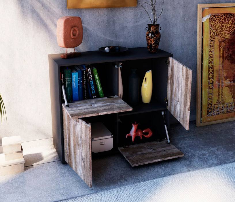 Stil Zeit Möbel Sideboard Carla, Treibholz (92x79x35cm) Online