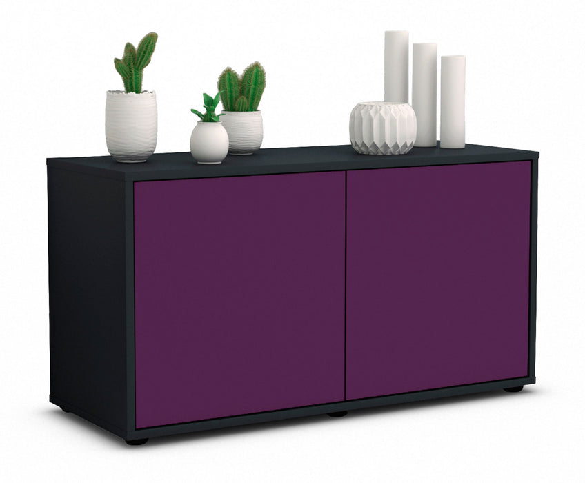 Stil Zeit Möbel Lowboard Ada, Lila (92x49x35cm)