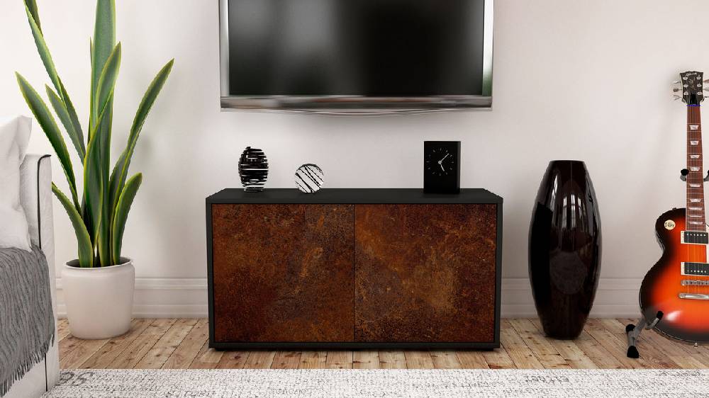 Stil Zeit Möbel Lowboard Ada, Rost (92x49x35cm) Meist gekauft