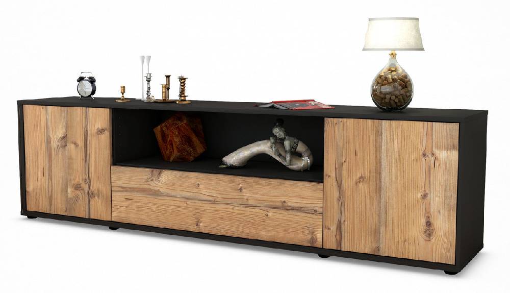 Stil Zeit Möbel Lowboard Arbnora, Pinie (180x49x35cm)