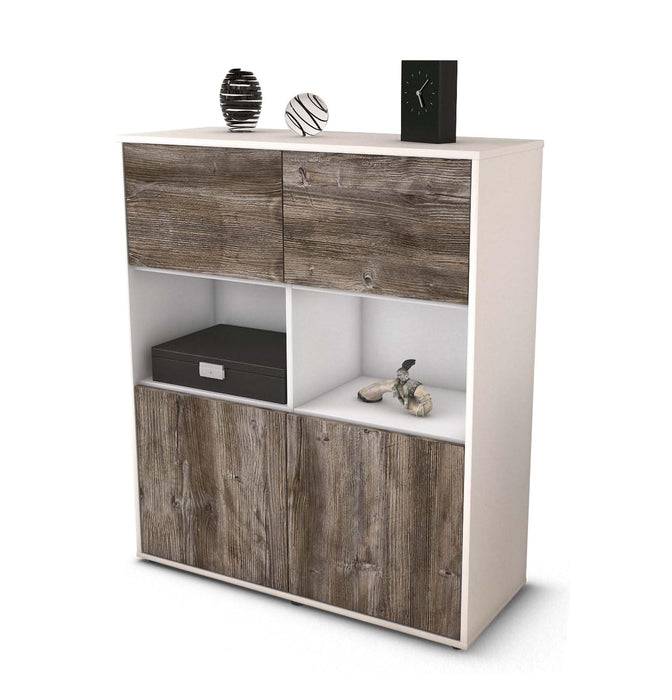 Stil Zeit Möbel Highboard Katyna ,Treibholz (92x108x35cm)