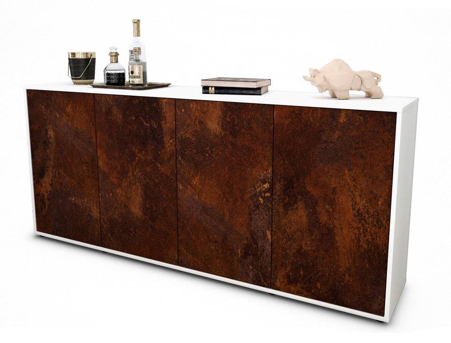 Stil Zeit Möbel Sideboard Elana, Rost (180x79x35cm)